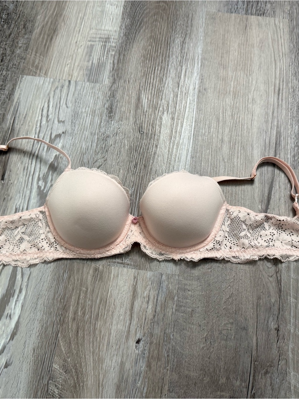 Everyday Lace Bra in Light Pink